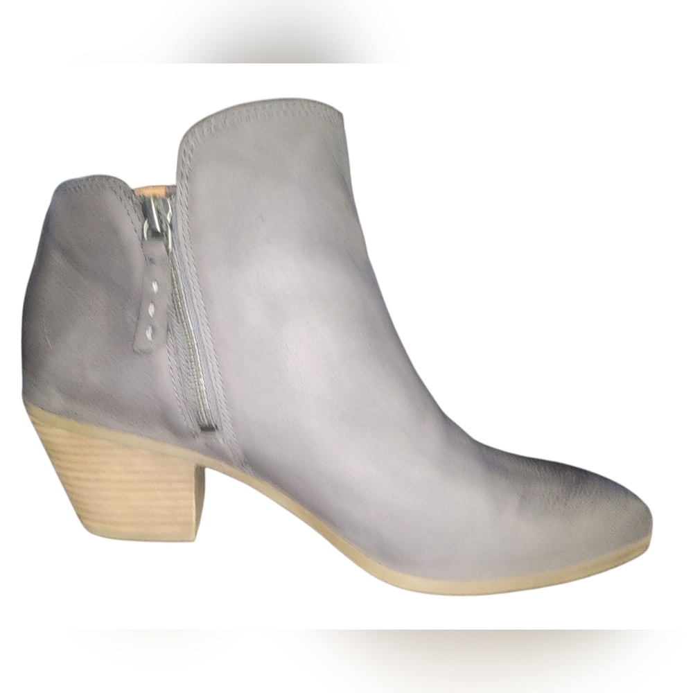 Frye Ankle Boots Judith Double Zip, Gray, Womens 9M​ - Picture 6 of 9